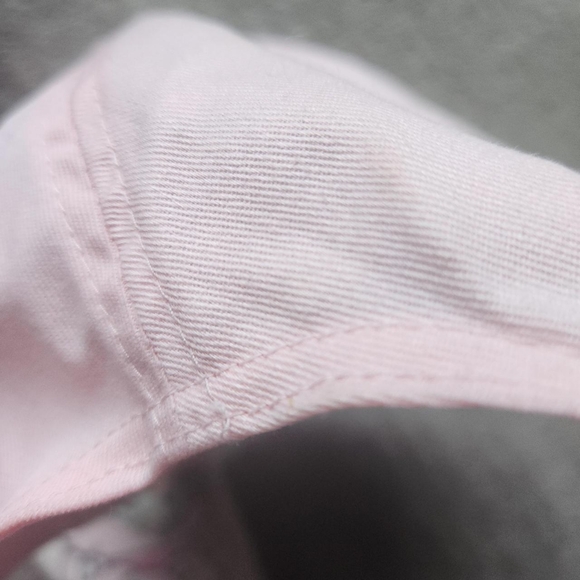 Y2K Los-Angeles Downtown Girl Grunge Urban Streetwear Pink Black Cap Hat - Picture 4 of 4